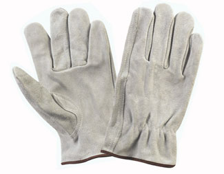 6147 GREY COWHIDE DRIVER